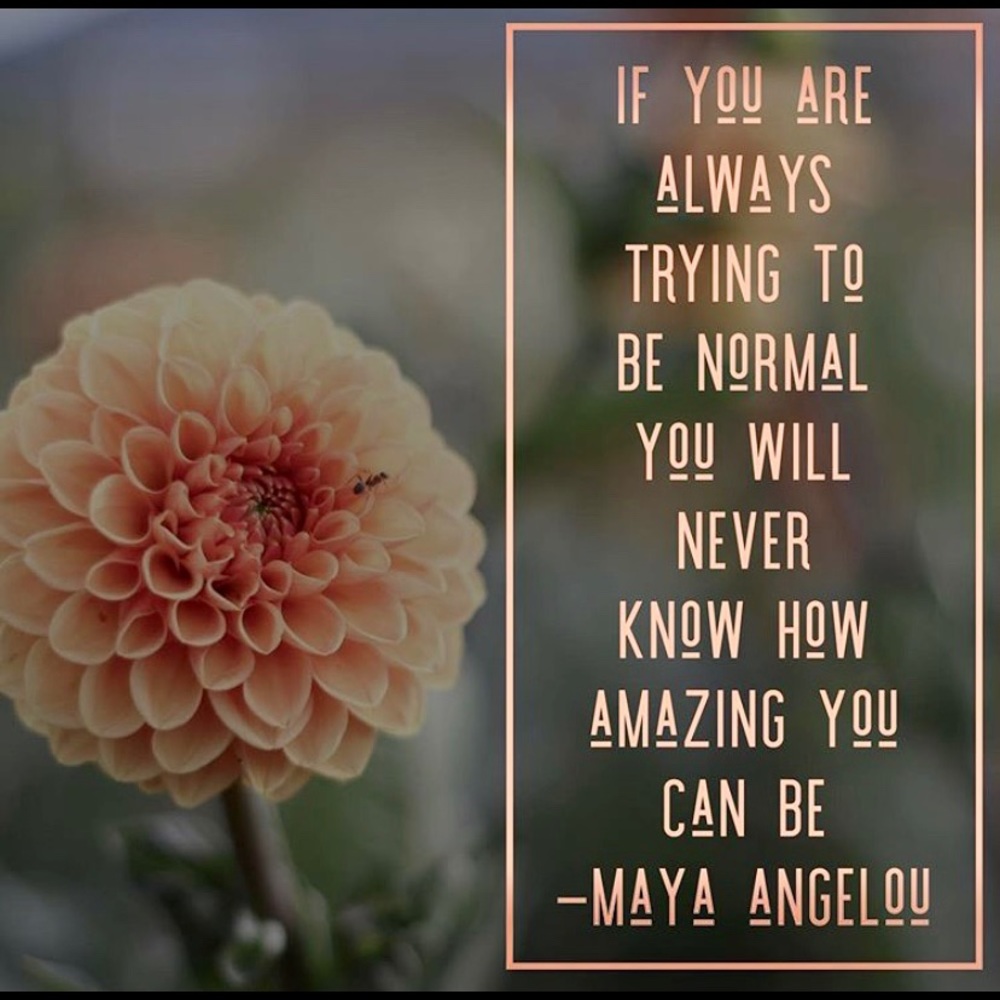 Be You!  You’re Great!